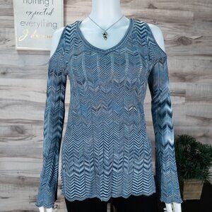 White House Black Market Cold Shoulder Blouse